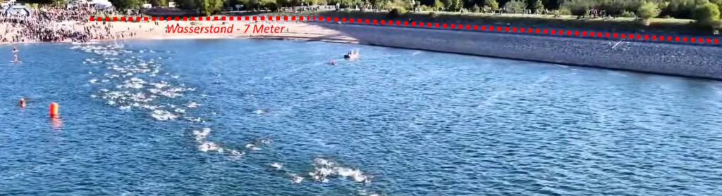 Brombachsee Wasserstand 2026